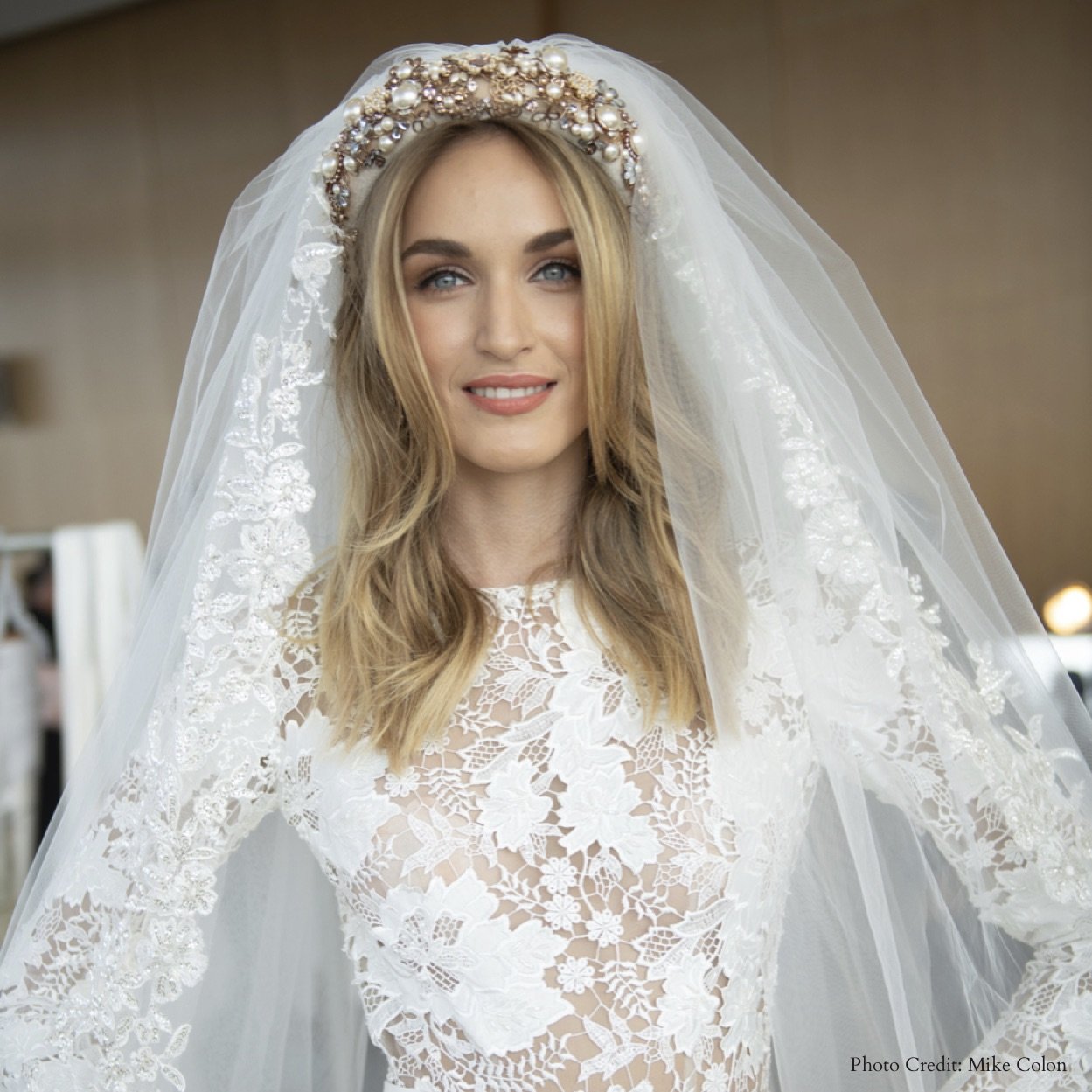 bridal head dress